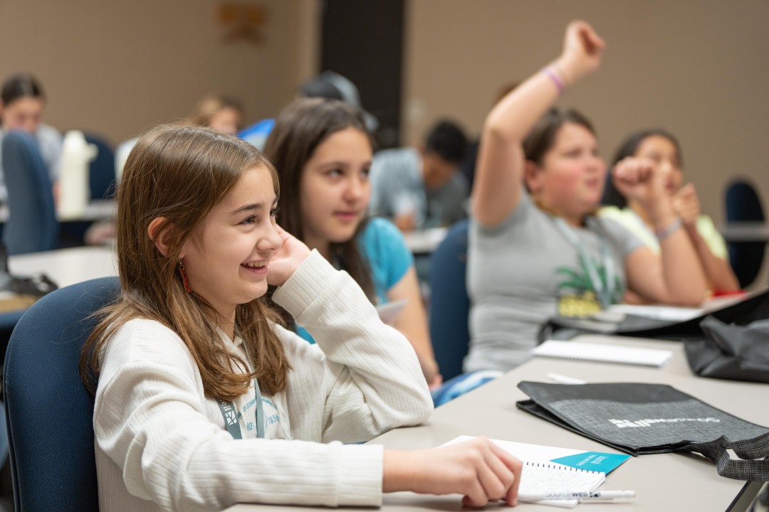 Students in a classroom