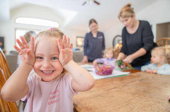 Child care girl