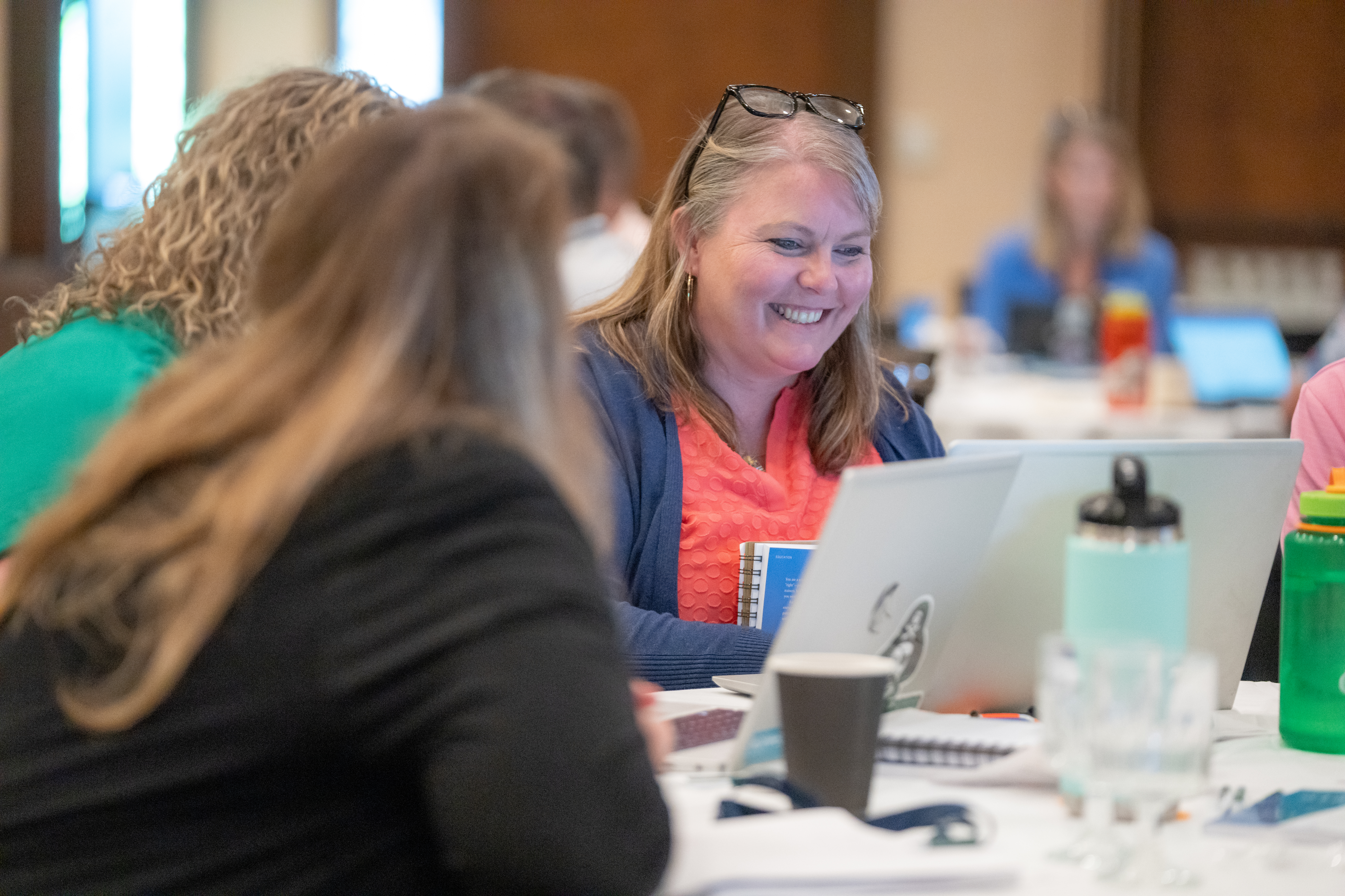Educators at a training